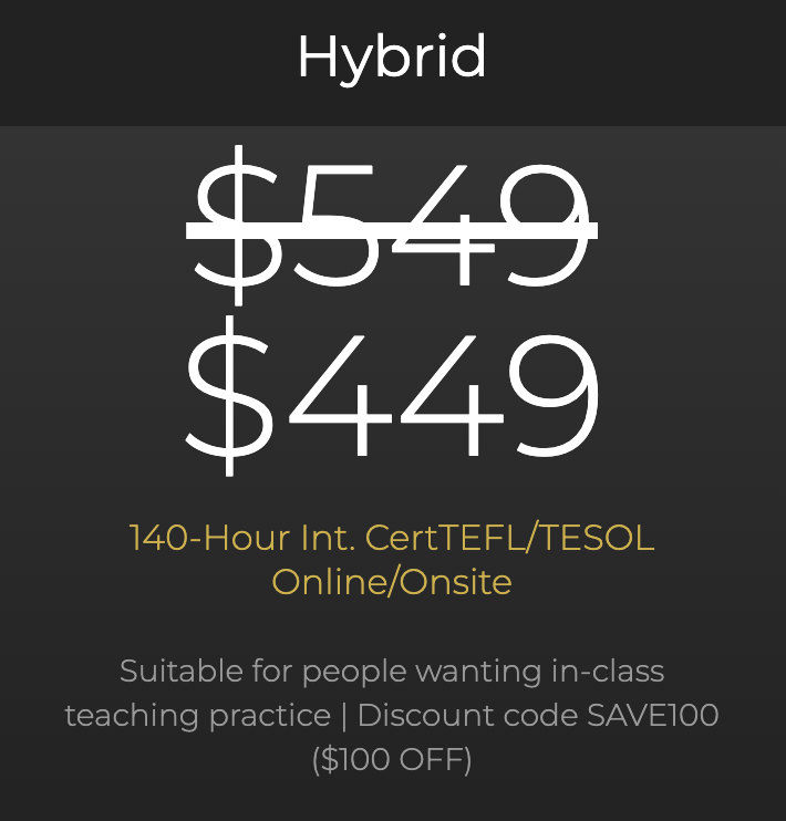 Save $100 on the $549 full course fee with coupon code SAVE100. Add the code at checkout to claim your discount. Offer ends June 16 at 11:59pm.